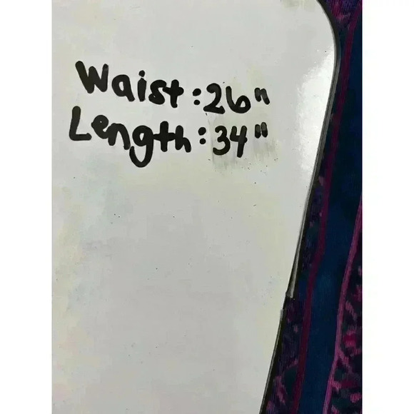 SOLD Vintage 80's Womens 8 Alpenblick Maxi Skirt Corduroy Buttons Floral - Picture 12 of 12